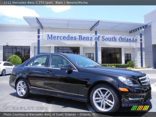 2013 Mercedes-Benz C 250 Sport in Black