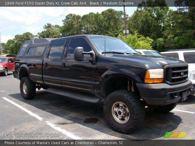 1999 Ford F350 Super Duty XL Crew Cab 4x4 in Black