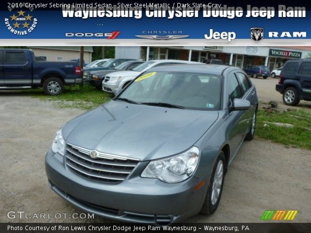 2010 Chrysler Sebring Limited Sedan in Silver Steel Metallic