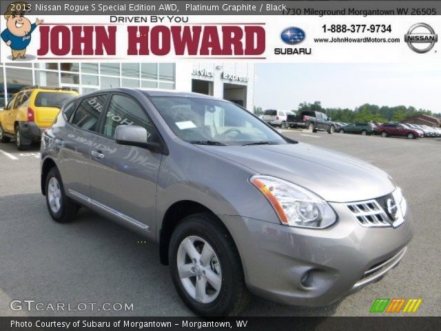 2013 Nissan Rogue S Special Edition AWD in Platinum Graphite
