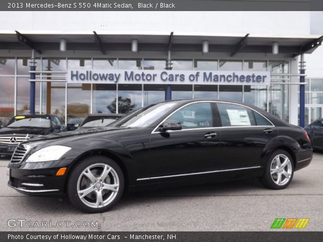 2013 Mercedes-Benz S 550 4Matic Sedan in Black