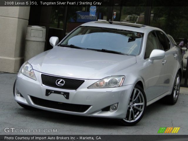 2008 Lexus IS 350 in Tungsten Silver Pearl