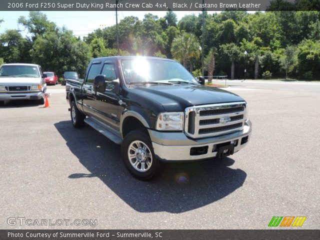 2006 Ford F250 Super Duty King Ranch Crew Cab 4x4 in Black
