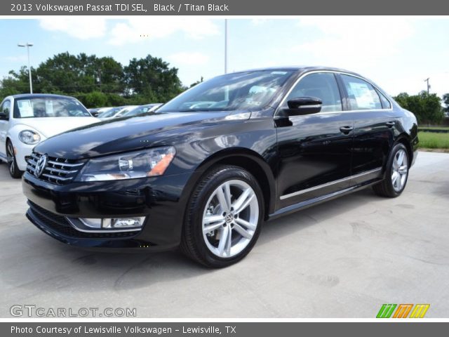 2013 Volkswagen Passat TDI SEL in Black