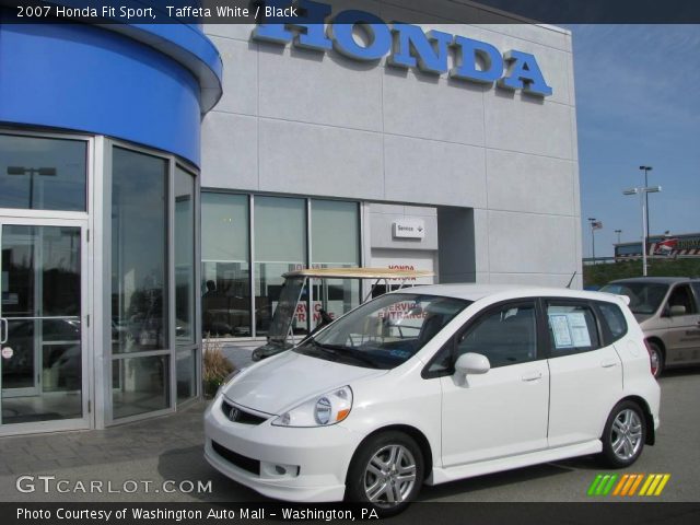2007 Honda Fit Sport in Taffeta White