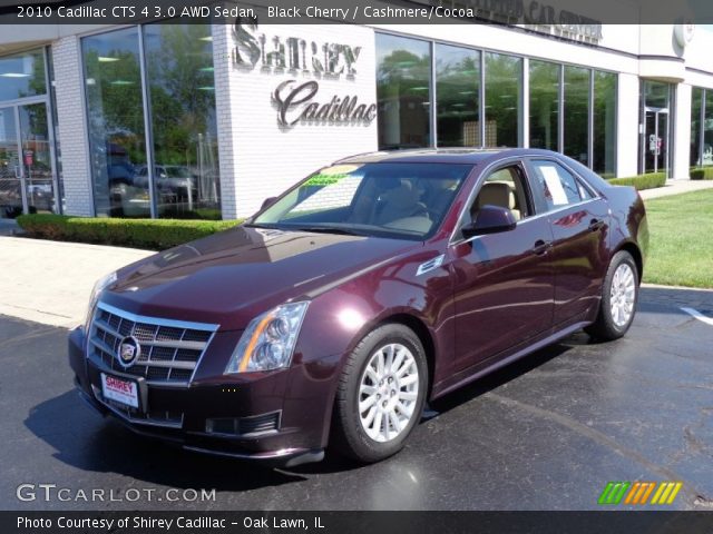 2010 Cadillac CTS 4 3.0 AWD Sedan in Black Cherry