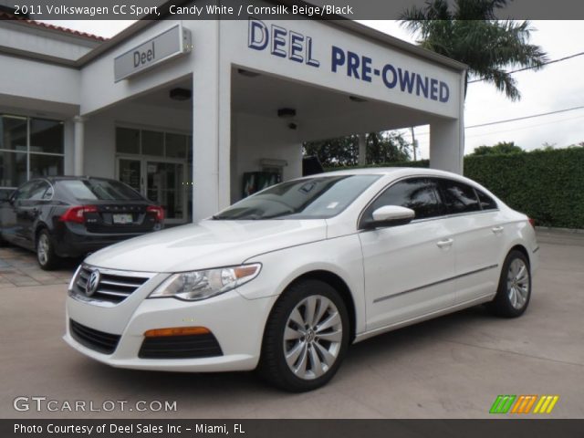 2011 Volkswagen CC Sport in Candy White