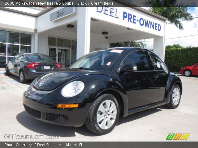 2008 Volkswagen New Beetle S Coupe in Black