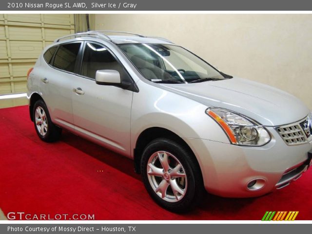 2010 Nissan Rogue SL AWD in Silver Ice