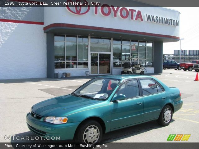 1998 Toyota Corolla LE in Green Pearl Metallic