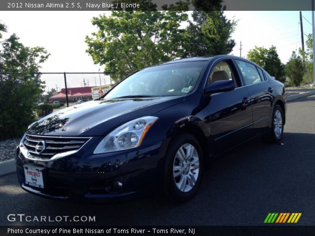 2012 Nissan Altima 2.5 S in Navy Blue