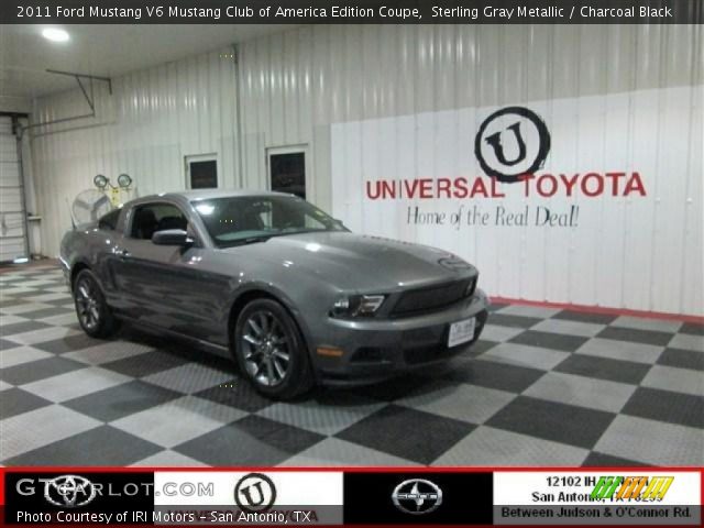 2011 Ford Mustang V6 Mustang Club of America Edition Coupe in Sterling Gray Metallic