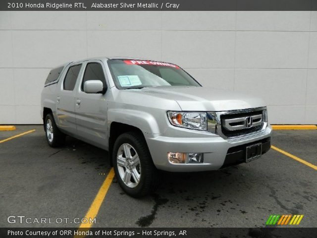 2010 Honda Ridgeline RTL in Alabaster Silver Metallic