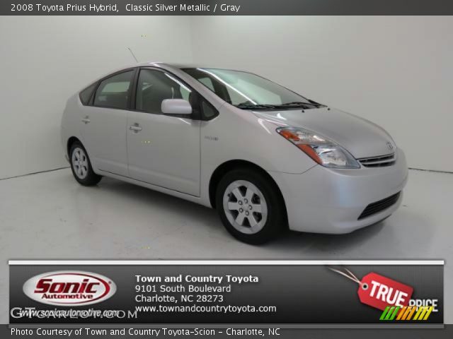 2008 Toyota Prius Hybrid in Classic Silver Metallic