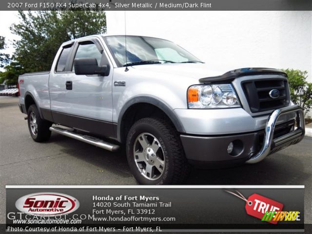 2007 Ford F150 FX4 SuperCab 4x4 in Silver Metallic