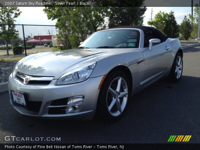 2007 Saturn Sky Roadster in Silver Pearl