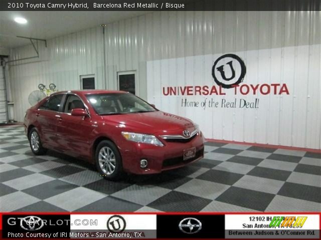 2010 Toyota Camry Hybrid in Barcelona Red Metallic