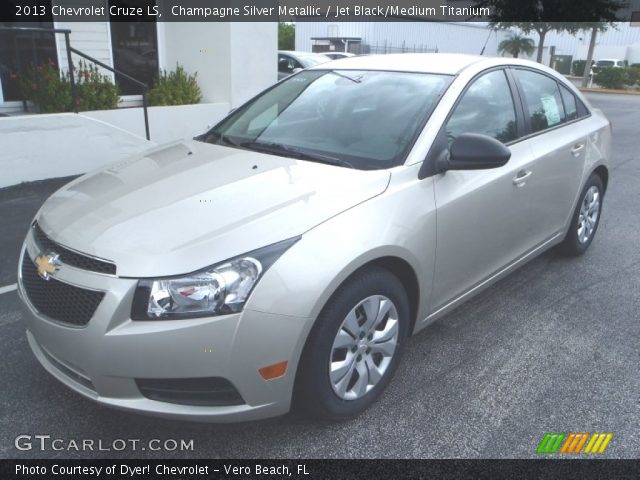 2013 Chevrolet Cruze LS in Champagne Silver Metallic