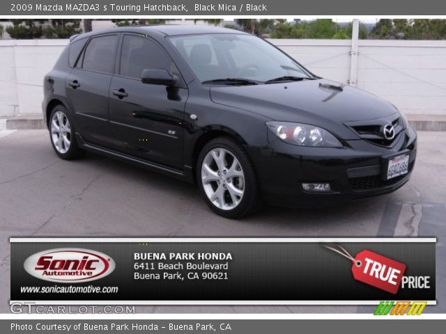 2009 Mazda MAZDA3 s Touring Hatchback in Black Mica