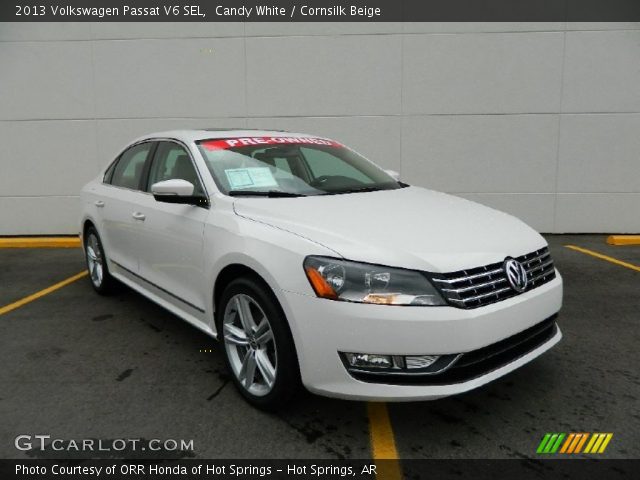 2013 Volkswagen Passat V6 SEL in Candy White