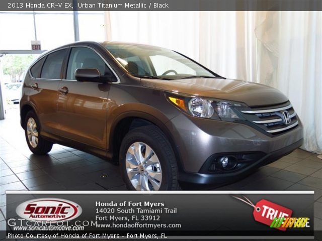 2013 Honda CR-V EX in Urban Titanium Metallic