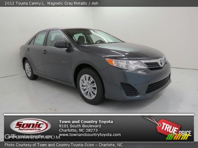 2013 Toyota Camry L in Magnetic Gray Metallic