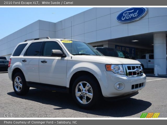 2010 Ford Escape XLT in White Suede