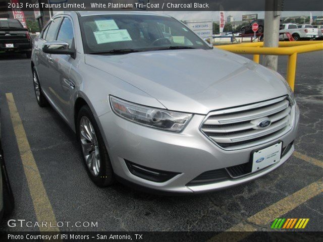 2013 Ford Taurus Limited in White Platinum Tri-Coat