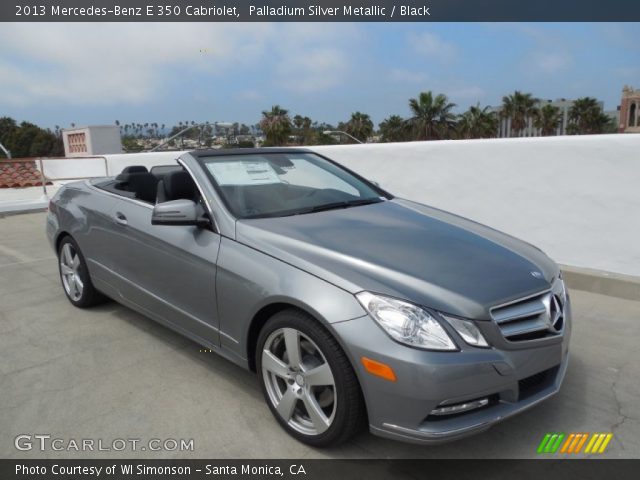 2013 Mercedes-Benz E 350 Cabriolet in Palladium Silver Metallic