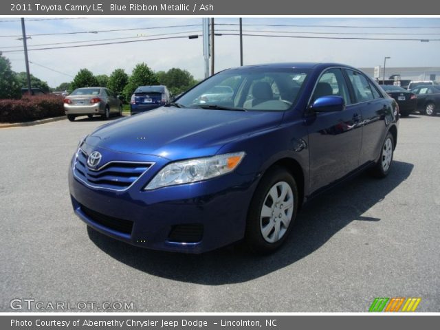2011 Toyota Camry LE in Blue Ribbon Metallic