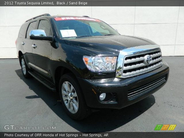 2012 Toyota Sequoia Limited in Black