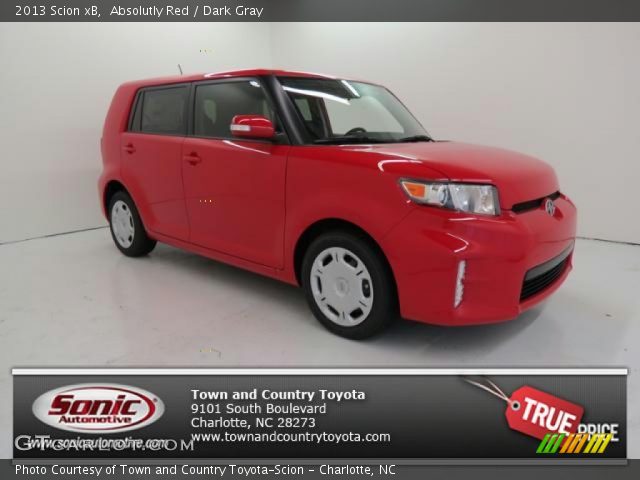 2013 Scion xB  in Absolutly Red