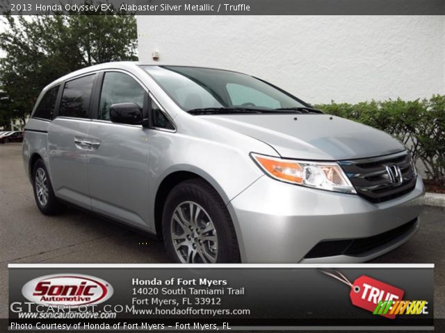 2013 Honda Odyssey EX in Alabaster Silver Metallic
