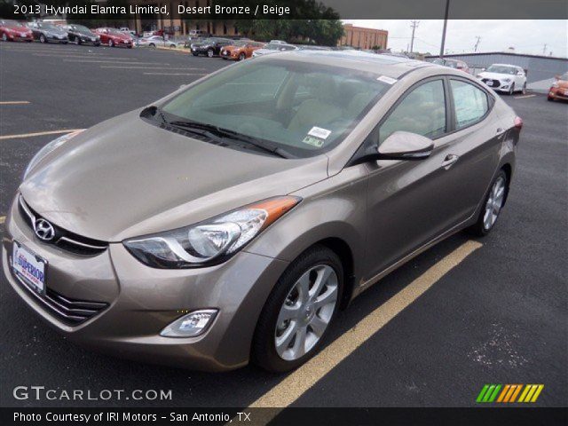 2013 Hyundai Elantra Limited in Desert Bronze