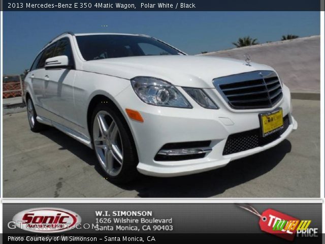 2013 Mercedes-Benz E 350 4Matic Wagon in Polar White