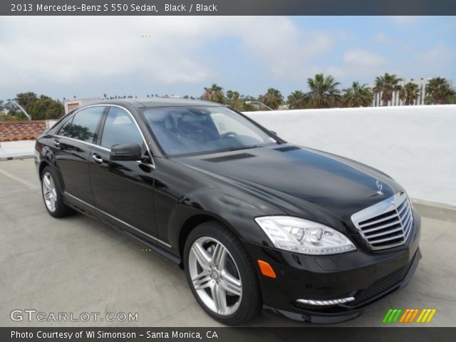 2013 Mercedes-Benz S 550 Sedan in Black