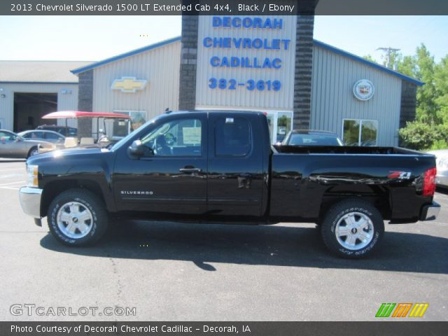 2013 Chevrolet Silverado 1500 LT Extended Cab 4x4 in Black