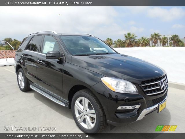 2013 Mercedes-Benz ML 350 4Matic in Black