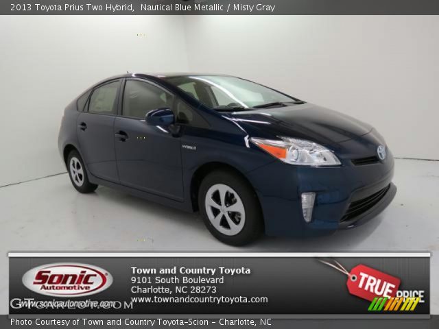 2013 Toyota Prius Two Hybrid in Nautical Blue Metallic