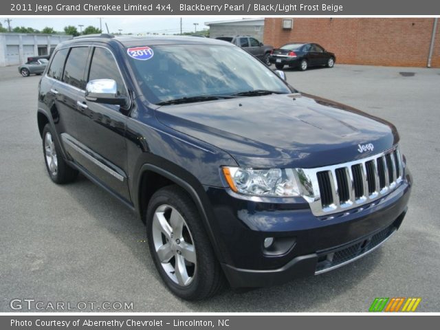 2011 Jeep Grand Cherokee Limited 4x4 in Blackberry Pearl