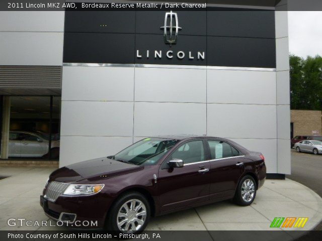 2011 Lincoln MKZ AWD in Bordeaux Reserve Metallic