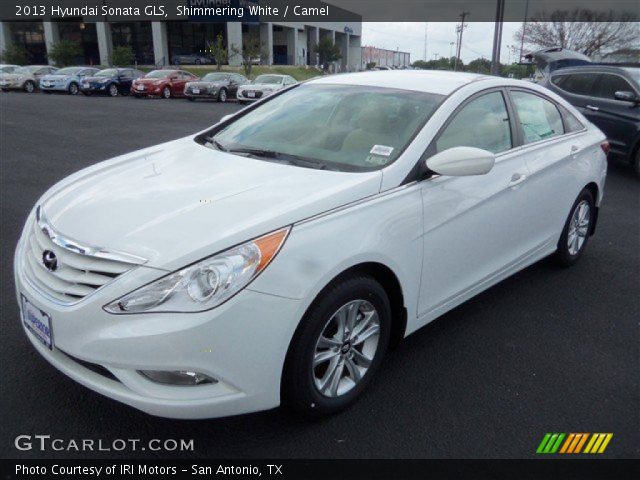 2013 Hyundai Sonata GLS in Shimmering White