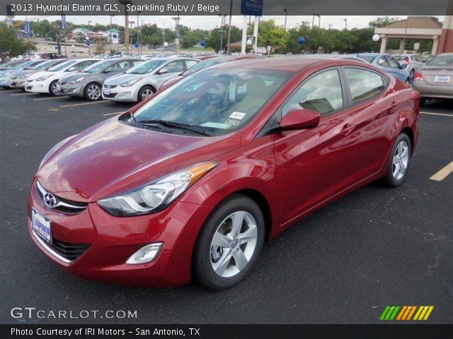 2013 Hyundai Elantra GLS in Sparkling Ruby