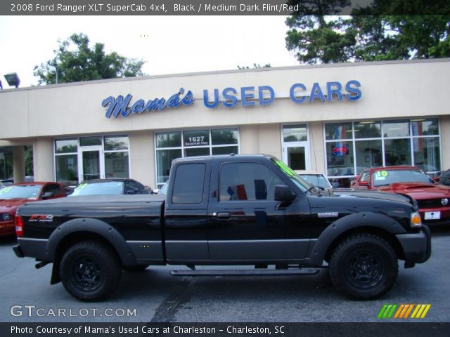 2008 Ford Ranger XLT SuperCab 4x4 in Black