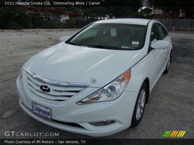 2013 Hyundai Sonata GLS in Shimmering White