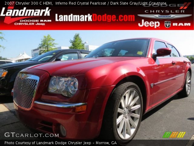 2007 Chrysler 300 C HEMI in Inferno Red Crystal Pearlcoat
