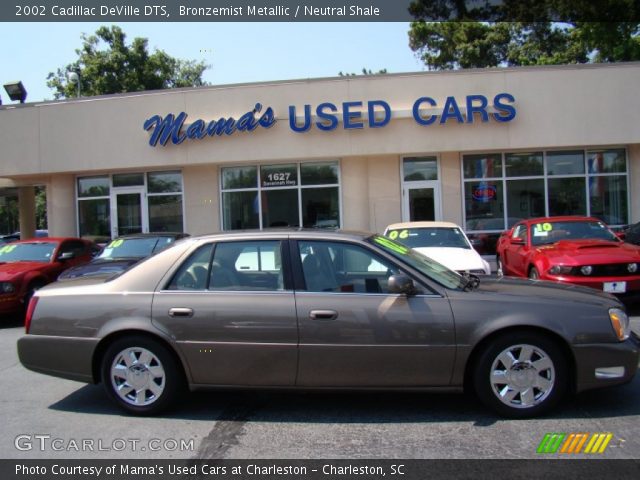 2002 Cadillac DeVille DTS in Bronzemist Metallic