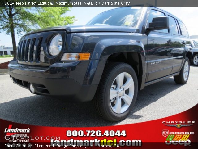 2014 Jeep Patriot Latitude in Maximum Steel Metallic