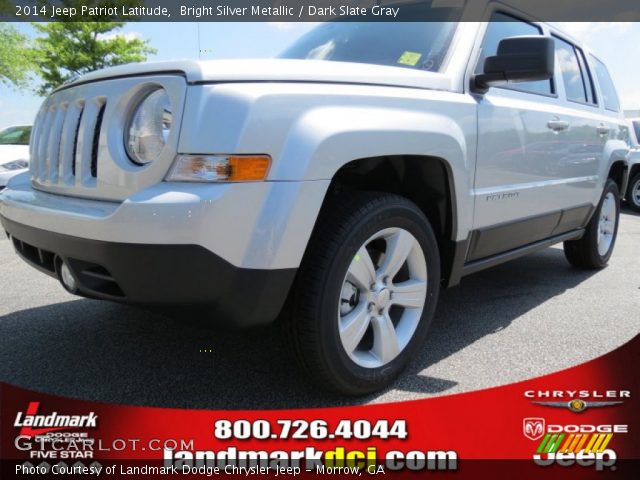 2014 Jeep Patriot Latitude in Bright Silver Metallic