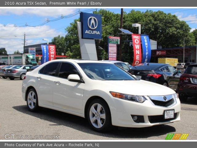 2010 Acura TSX Sedan in Premium White Pearl